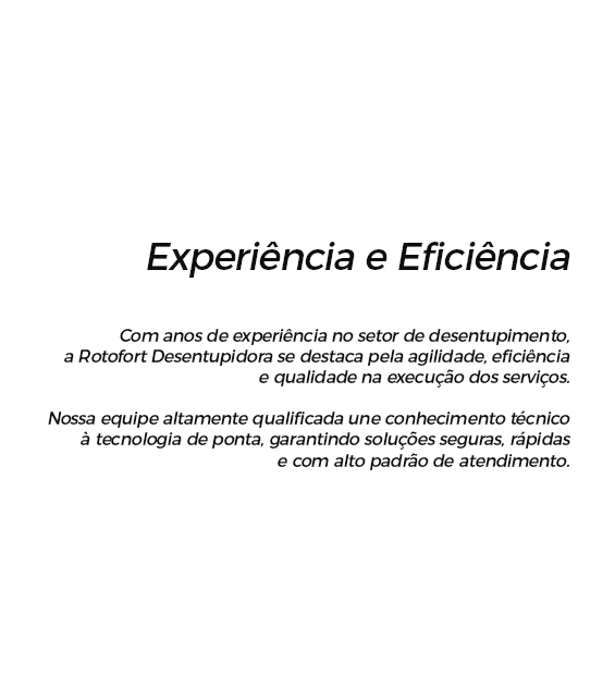 Desentupidora Rotofort 24 Horas em Betim